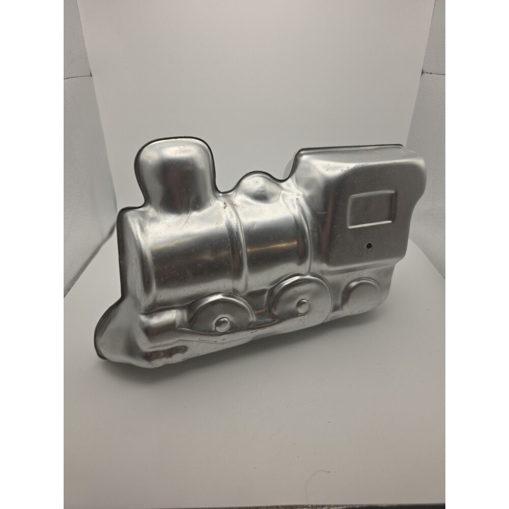 Vintage Wilton 3D Cake Pan ChooChoo Train Locomotive Aluminum Mold 1974 #502-836